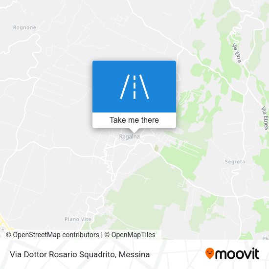 Via Dottor Rosario Squadrito map