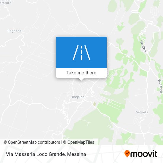 Via Massaria Loco Grande map