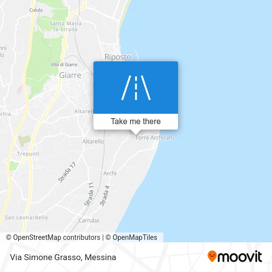 Simone Grasso Street map