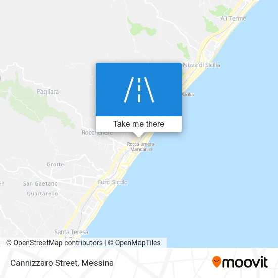 Cannizzaro Street map
