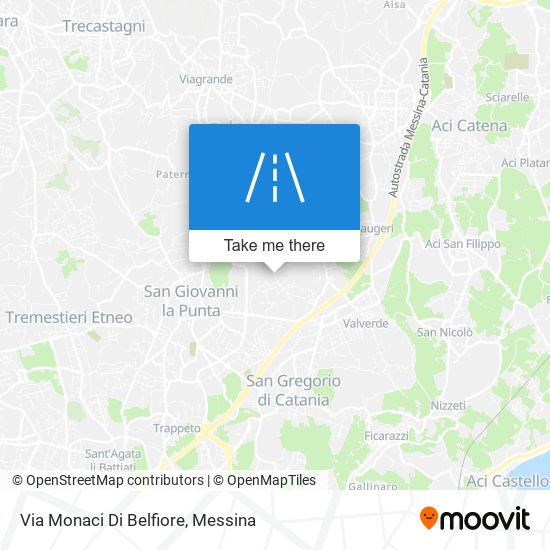 Via Monaci Di Belfiore map