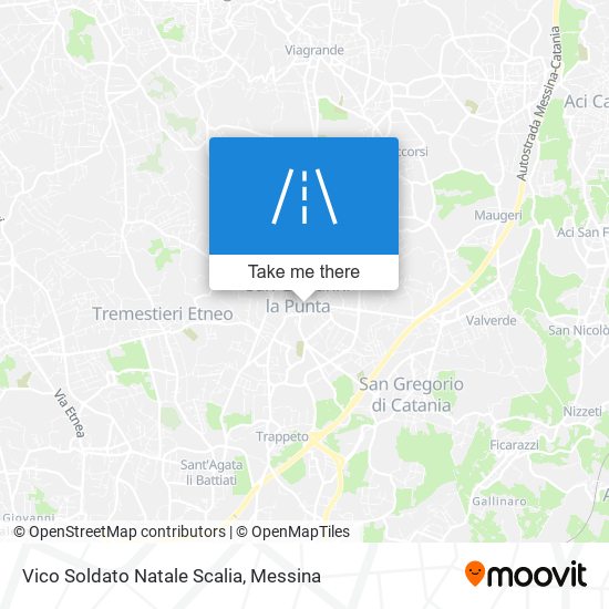 Vico Soldato Natale Scalia map