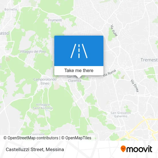 Castelluzzi Street map