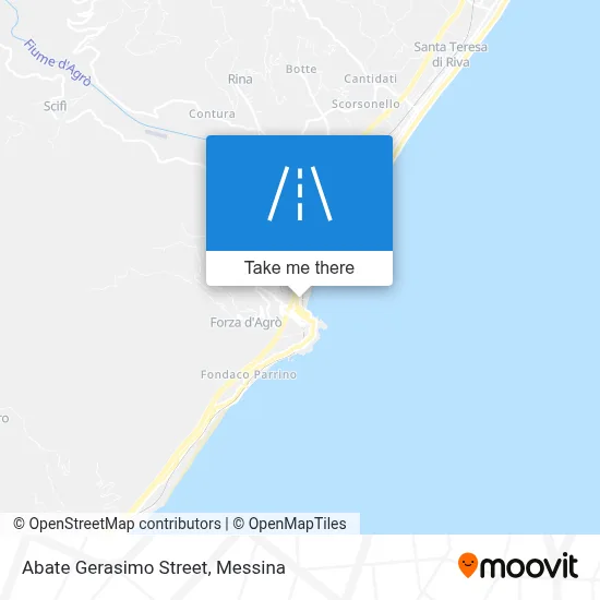 Abate Gerasimo Street map