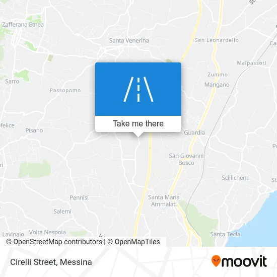 Cirelli Street map