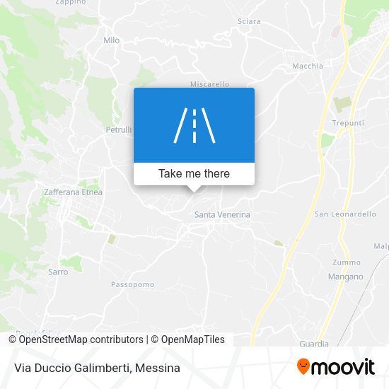 Via Duccio Galimberti map