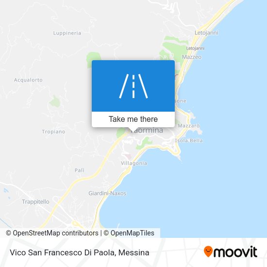 Vico San Francesco Di Paola map