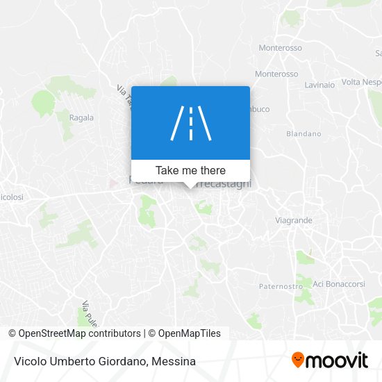 Vicolo Umberto Giordano map