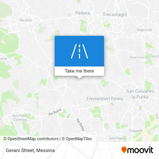 Gerani Street map