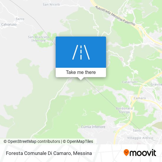Foresta Comunale Di Camaro map