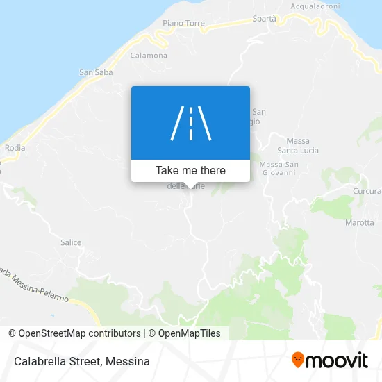 Calabrella Street map
