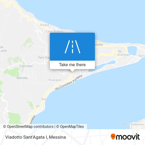 Viadotto Sant'Agata I map