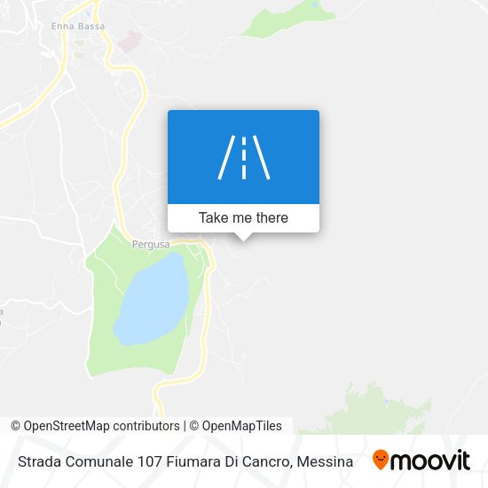 Strada Comunale 107 Fiumara Di Cancro map