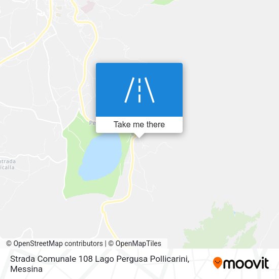 Strada Comunale 108 Lago Pergusa Pollicarini map