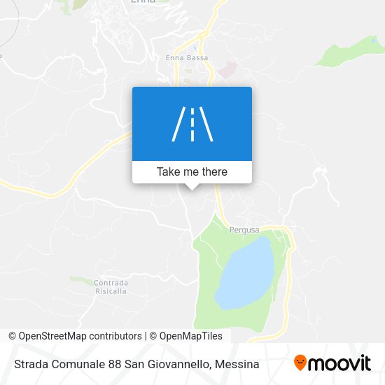 Strada Comunale 88 San Giovannello map