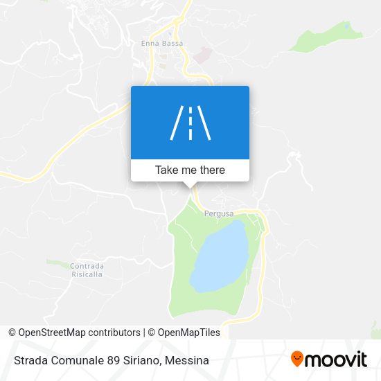Strada Comunale 89 Siriano map