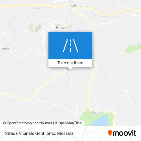 Strada Vicinale Gentilomo map