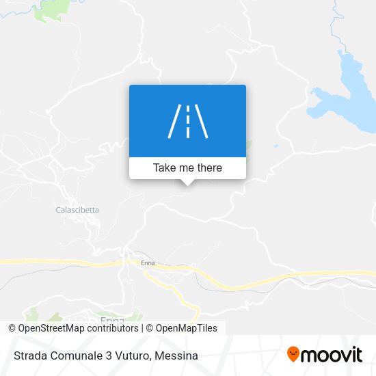 Strada Comunale 3 Vuturo map