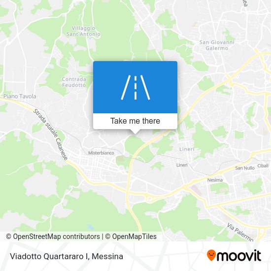 Viadotto Quartararo I map