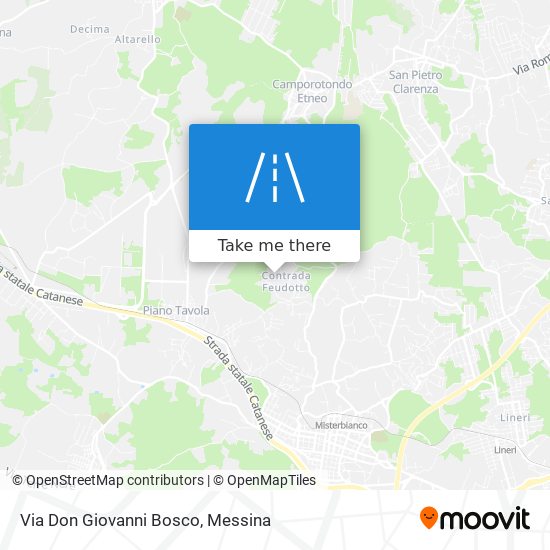 Via Don Giovanni Bosco map