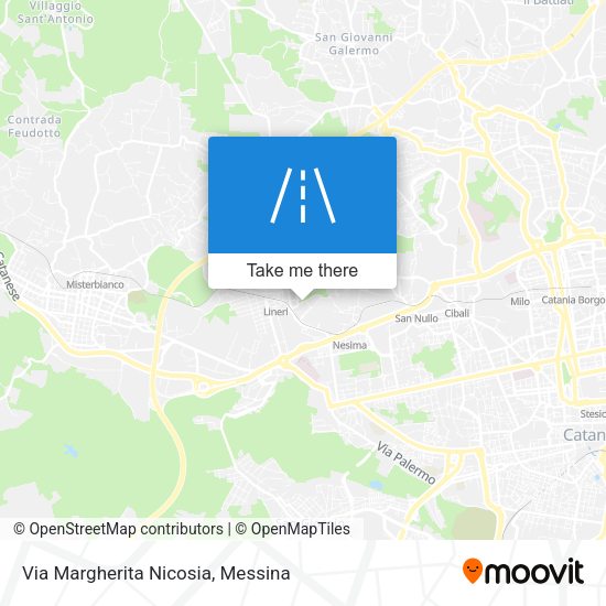 Via Margherita Nicosia map