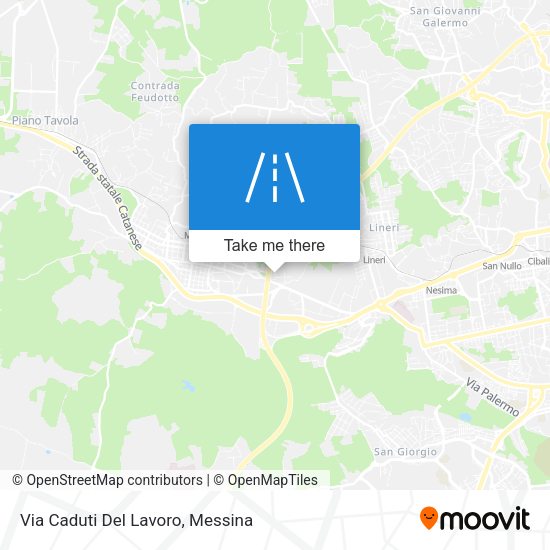 Via Caduti Del Lavoro map
