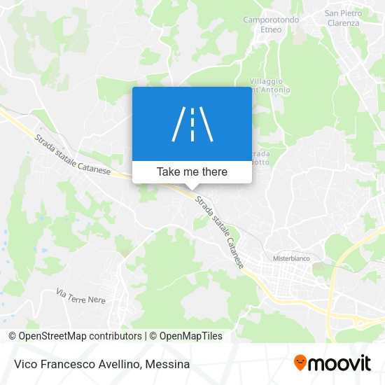 Vico Francesco Avellino map