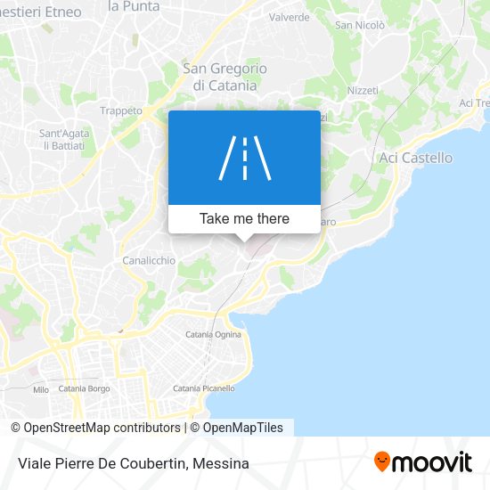 Viale Pierre De Coubertin map