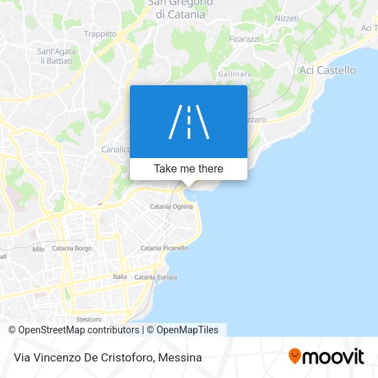 Via Vincenzo De Cristoforo map