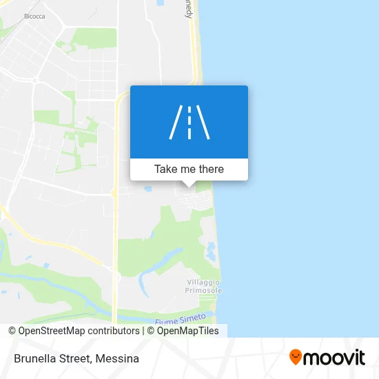 Brunella Street map