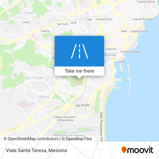 Viale Santa Teresa map