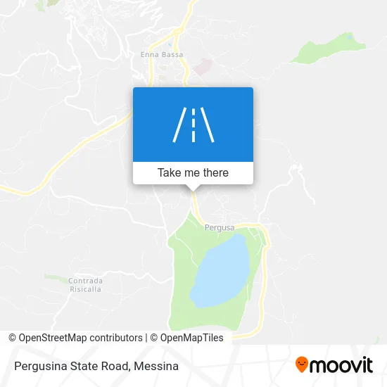 Pergusina State Road map