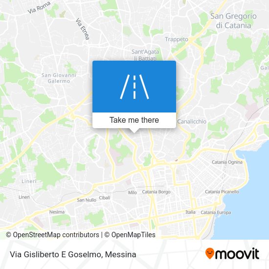 Via Gisliberto E Goselmo map