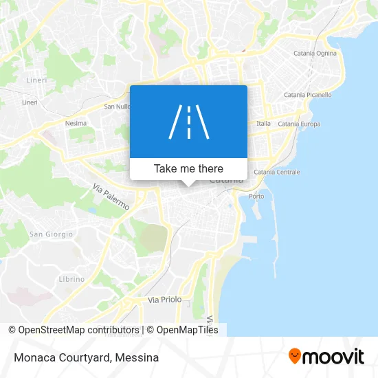 Monaca Courtyard map