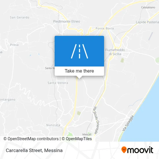 Carcarella Street map