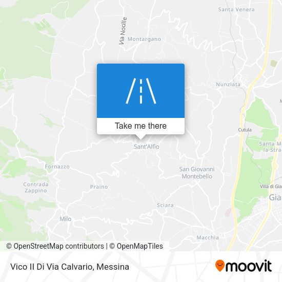 Vico II Di Via Calvario map