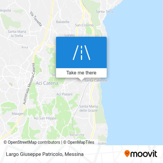 Largo Giuseppe Patricolo map