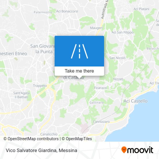 Vico Salvatore Giardina map