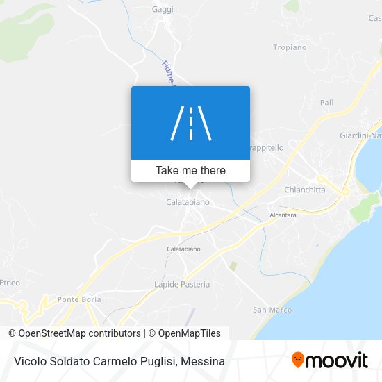 Vicolo Soldato Carmelo Puglisi map