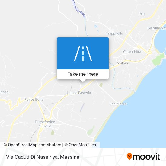 Via Caduti Di Nassiriya map