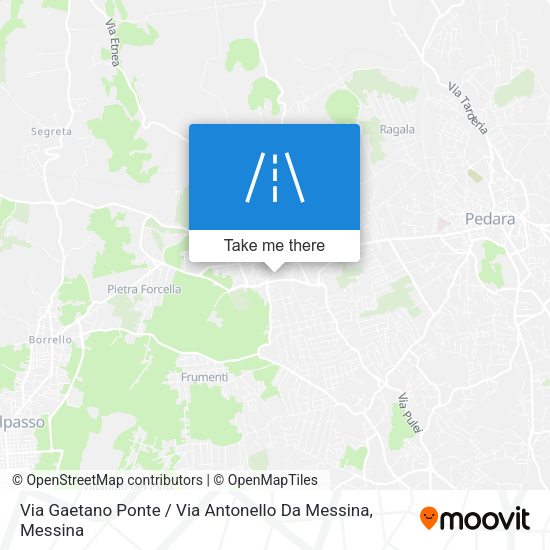 Via Gaetano Ponte / Via Antonello Da Messina map