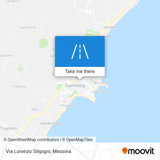 Via Lorenzo Silipigni map