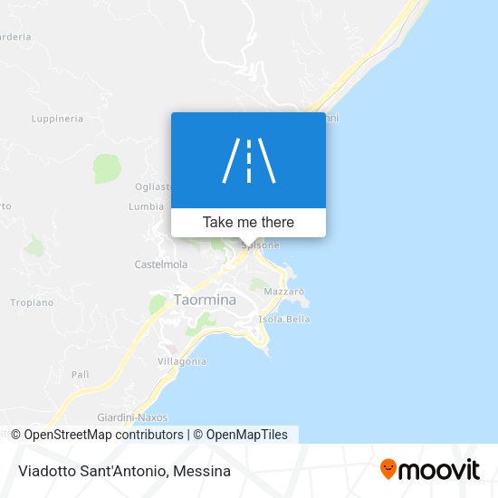 Viadotto Sant'Antonio map