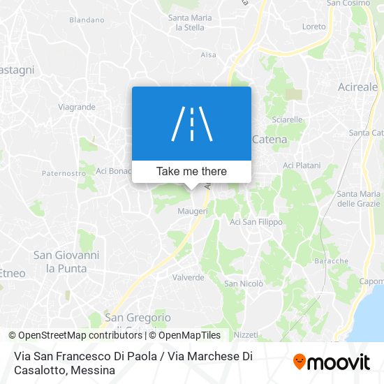 Via San Francesco Di Paola / Via Marchese Di Casalotto map