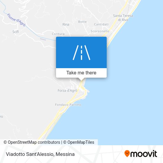 Viadotto Sant'Alessio map