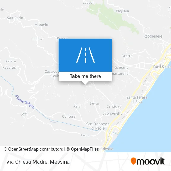 Mother Church Street map