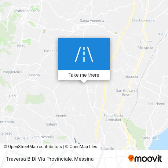 Traversa B Di Via Provinciale map