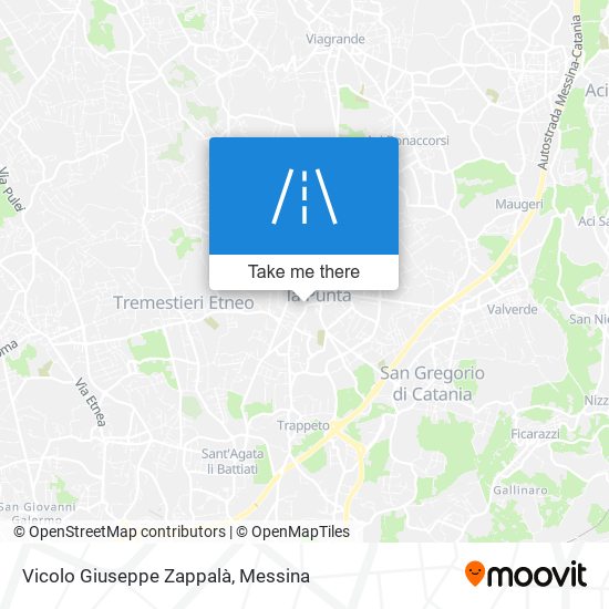 Vicolo Giuseppe Zappalà map