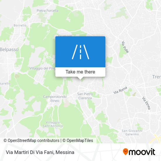 Via Martiri Di Via Fani map