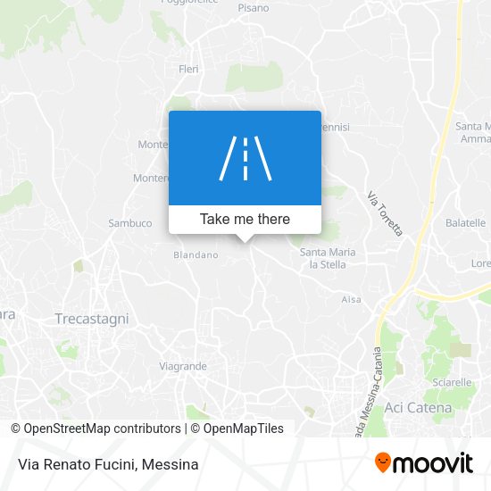 Via Renato Fucini map